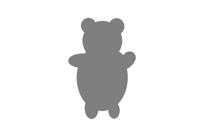 ゆるキャラシルエット