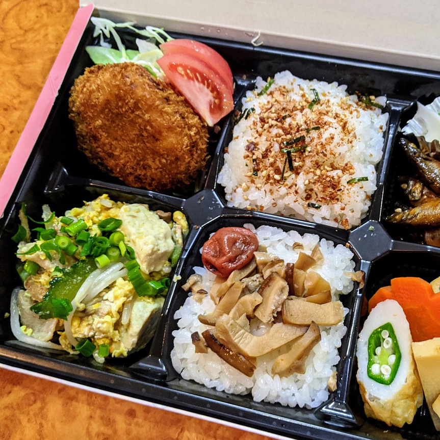 食事のアップ
